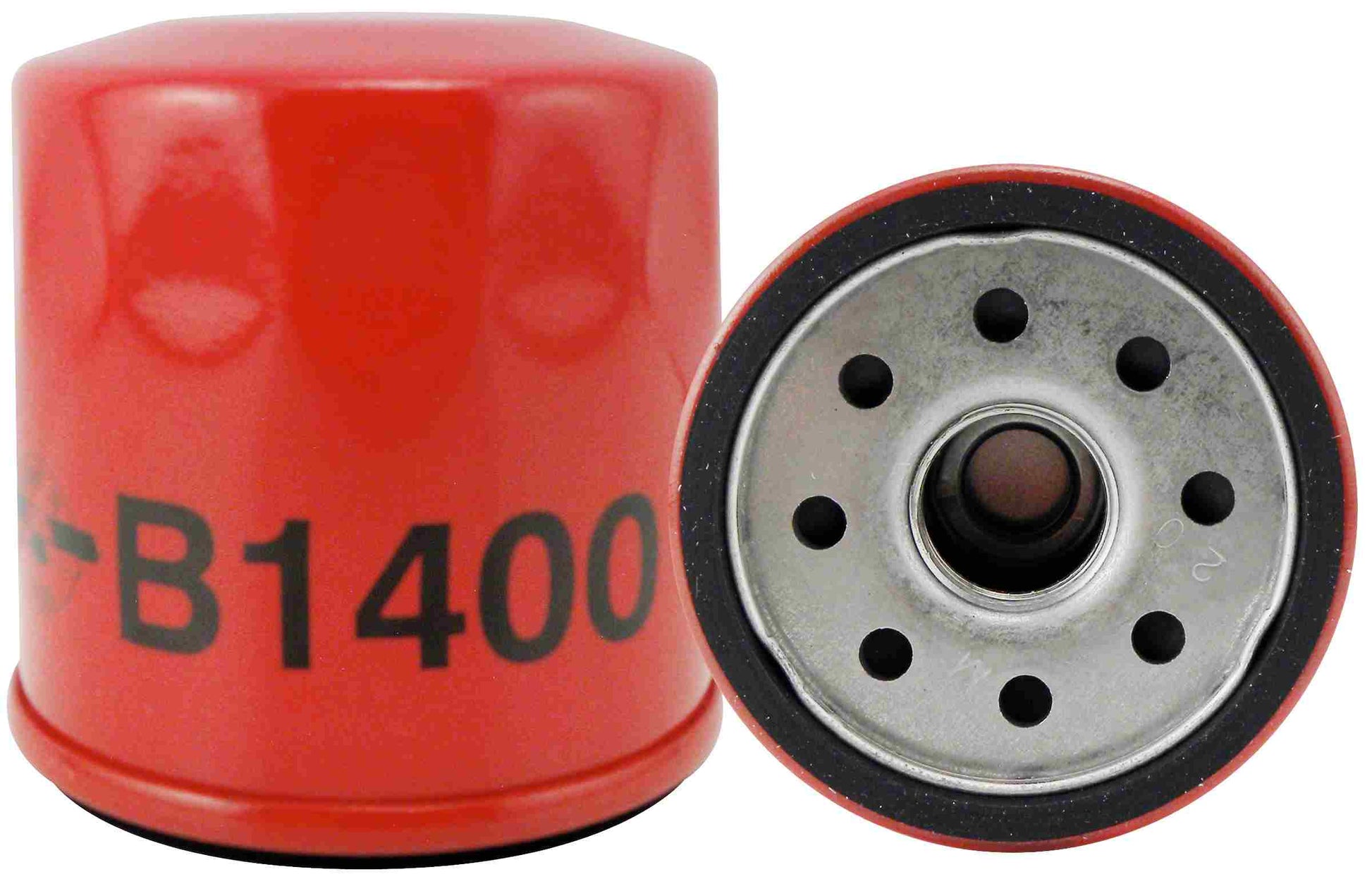 Front View of Engine Oil Filter BALDWIN B1400