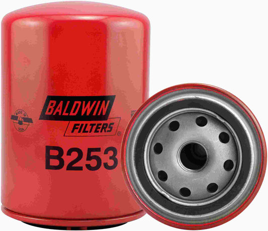 Front View of Engine Oil Filter BALDWIN B253