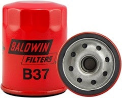 Front View of Engine Oil Filter BALDWIN B37