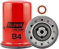 Front View of Engine Oil Filter BALDWIN B4