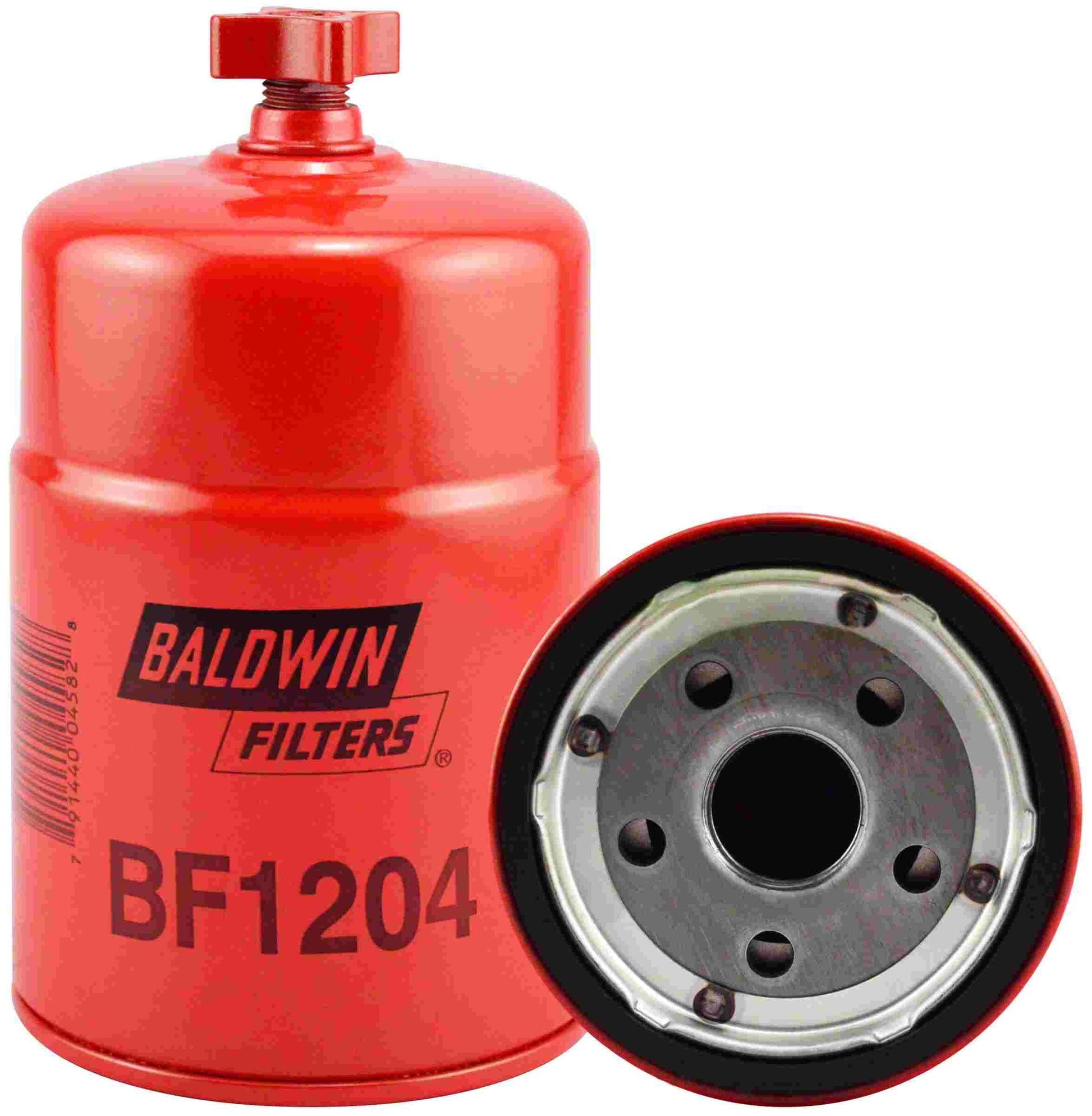 Front View of Fuel Water Separator Filter BALDWIN BF1204