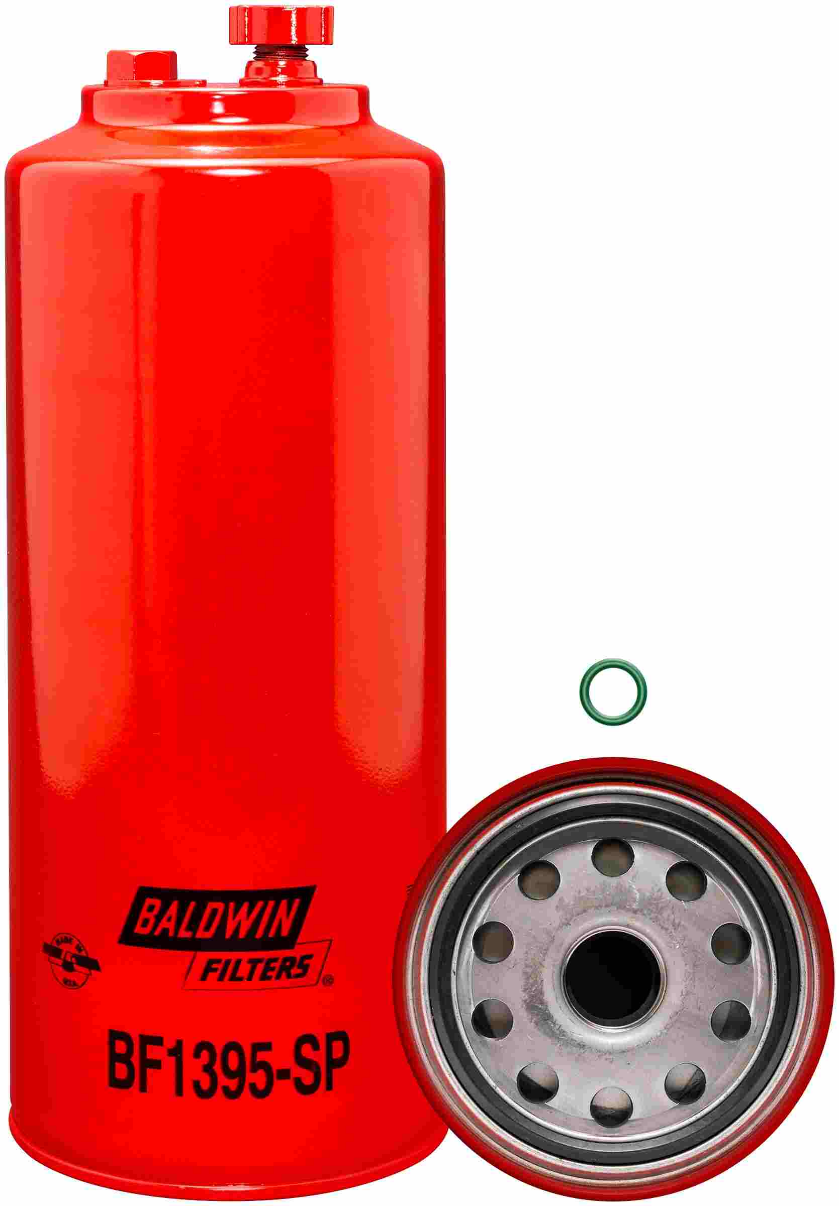 Front View of Fuel Water Separator Filter BALDWIN BF1395-SP