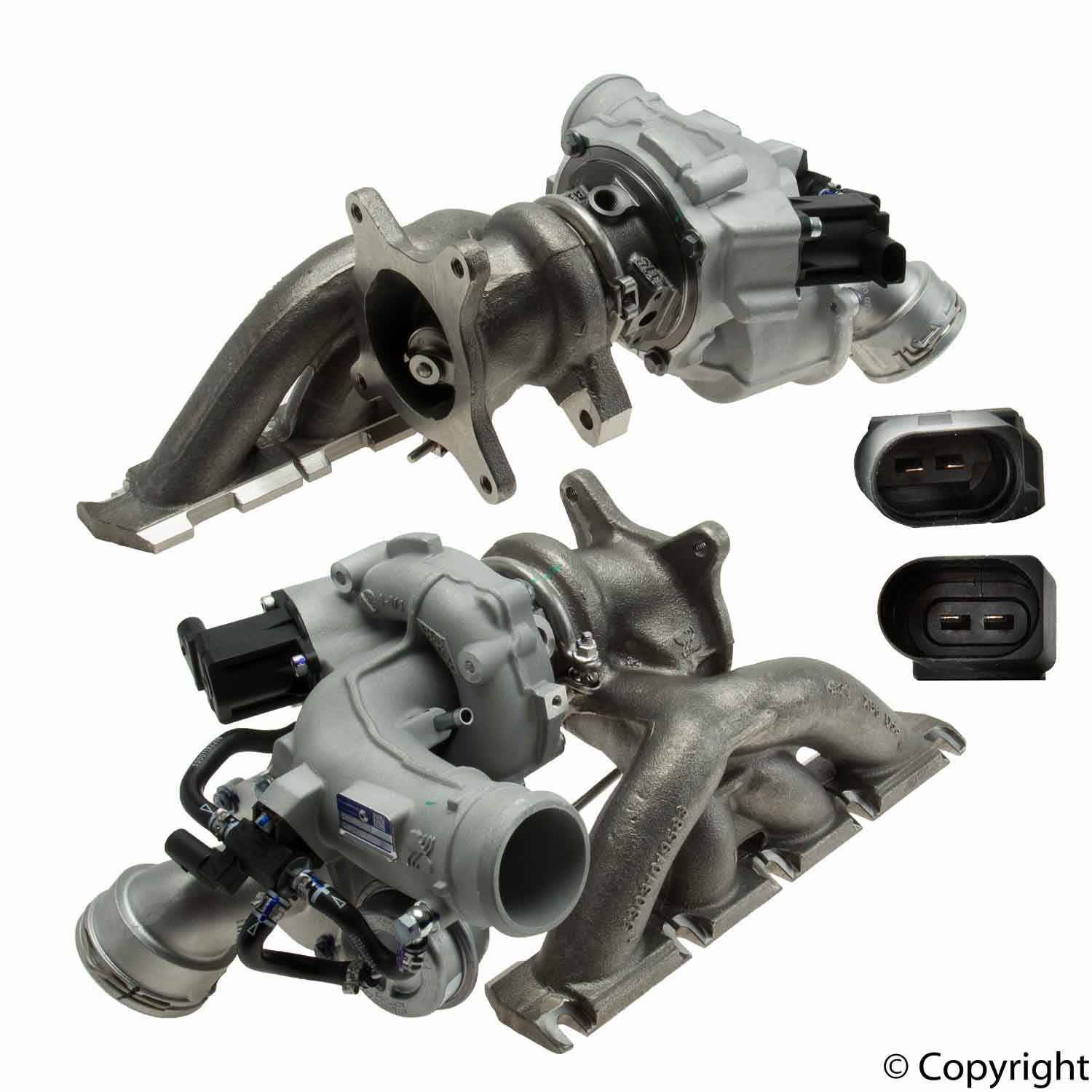 Kit View of Turbocharger BORG WARNER 53039880290