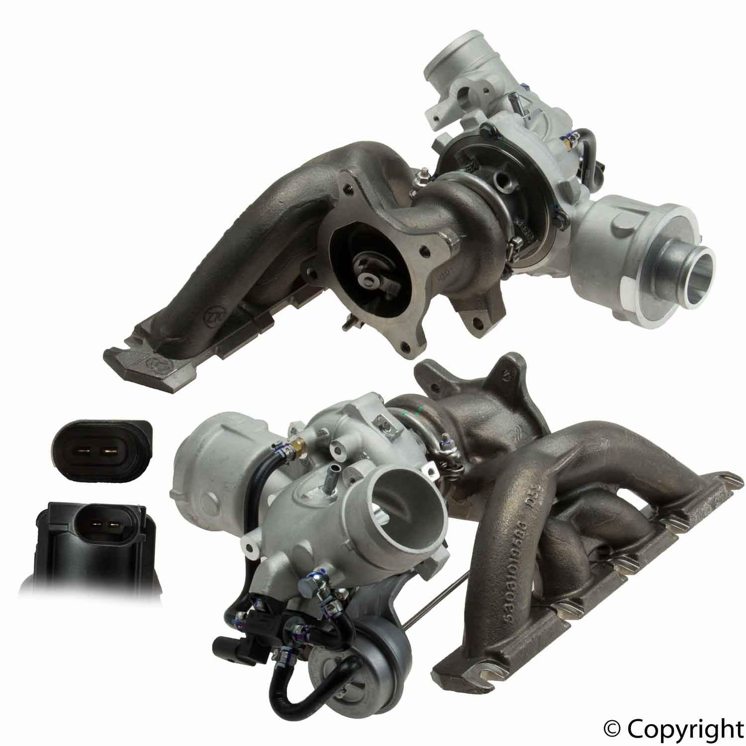 Kit View of Turbocharger BORG WARNER 53039880291