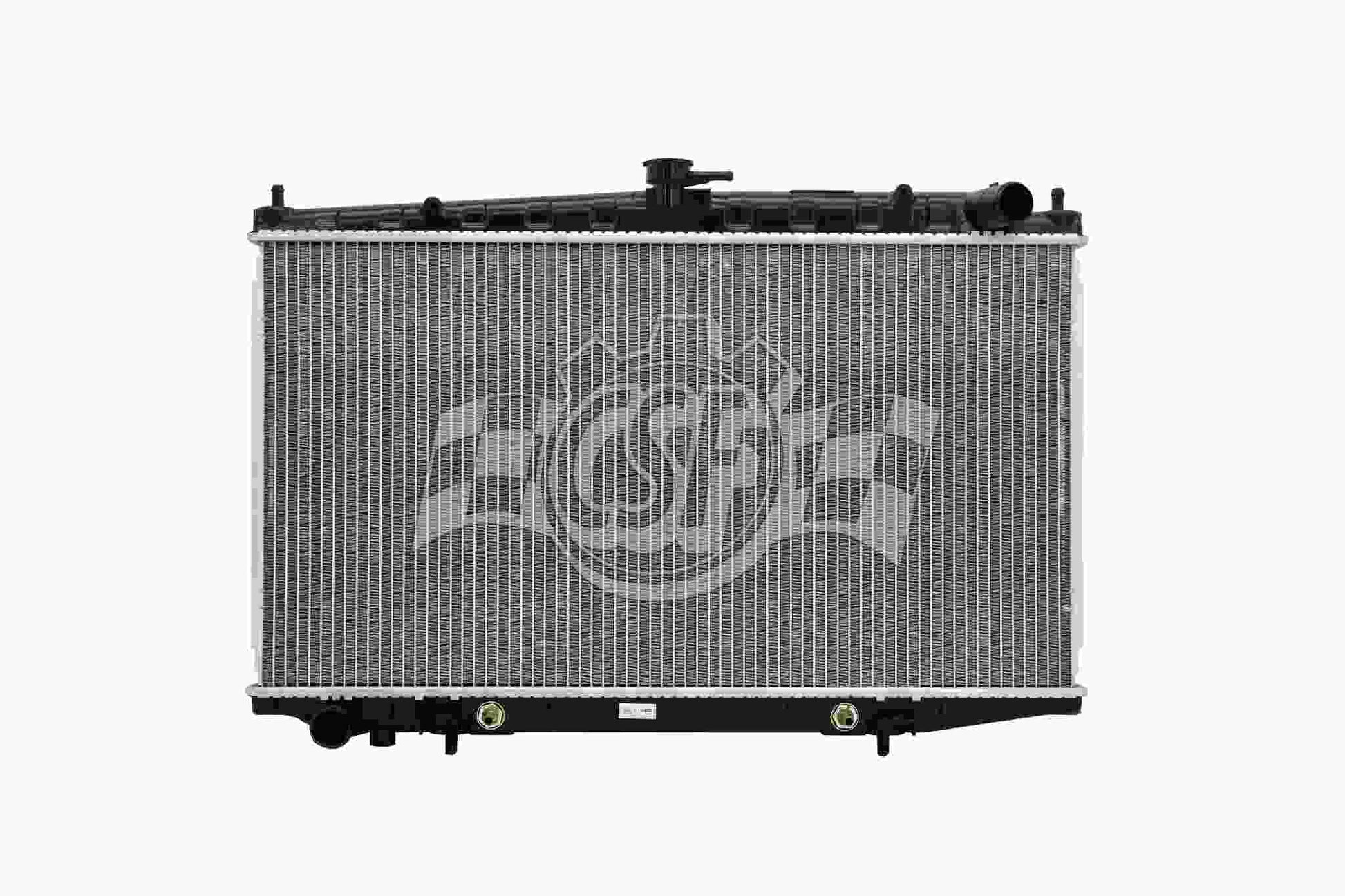 Front View of Radiator CSF 2651