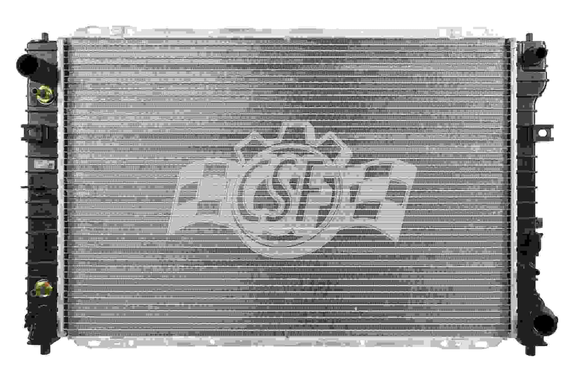 Front View of Radiator CSF 2993