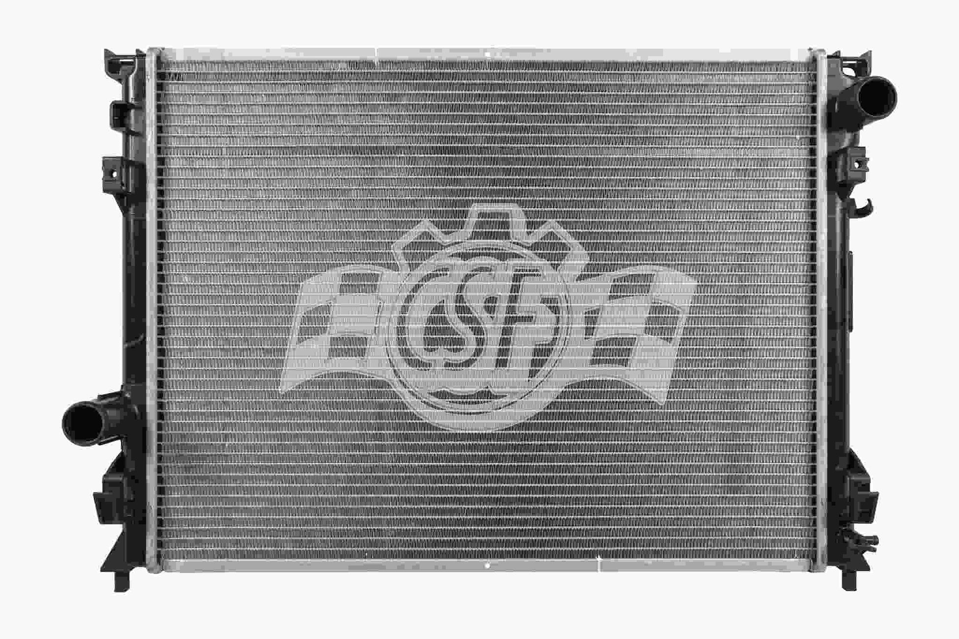 Front View of Radiator CSF 3174