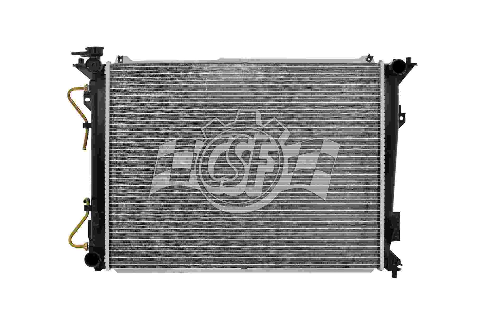 Front View of Radiator CSF 3406