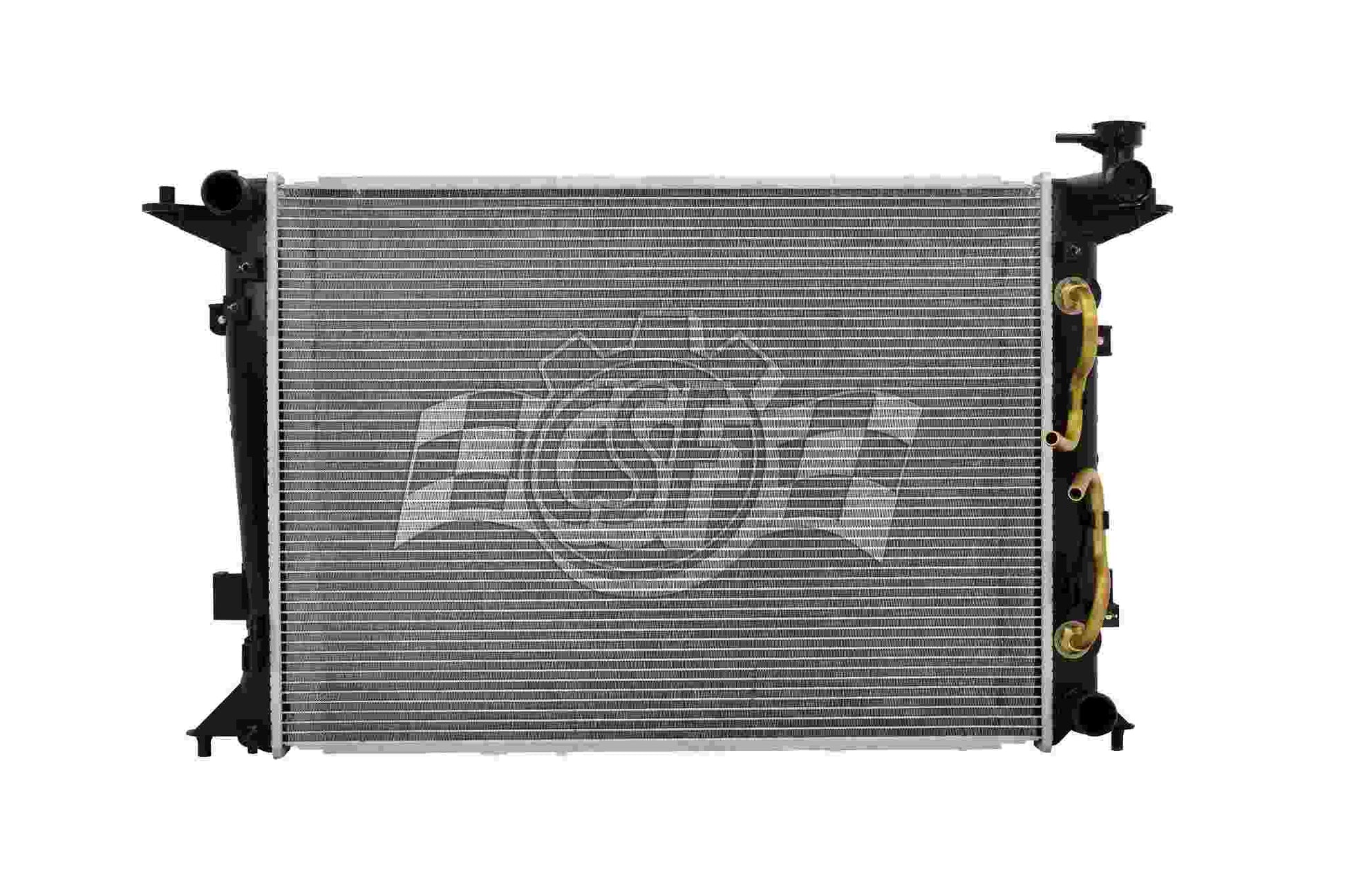 Front View of Radiator CSF 3484