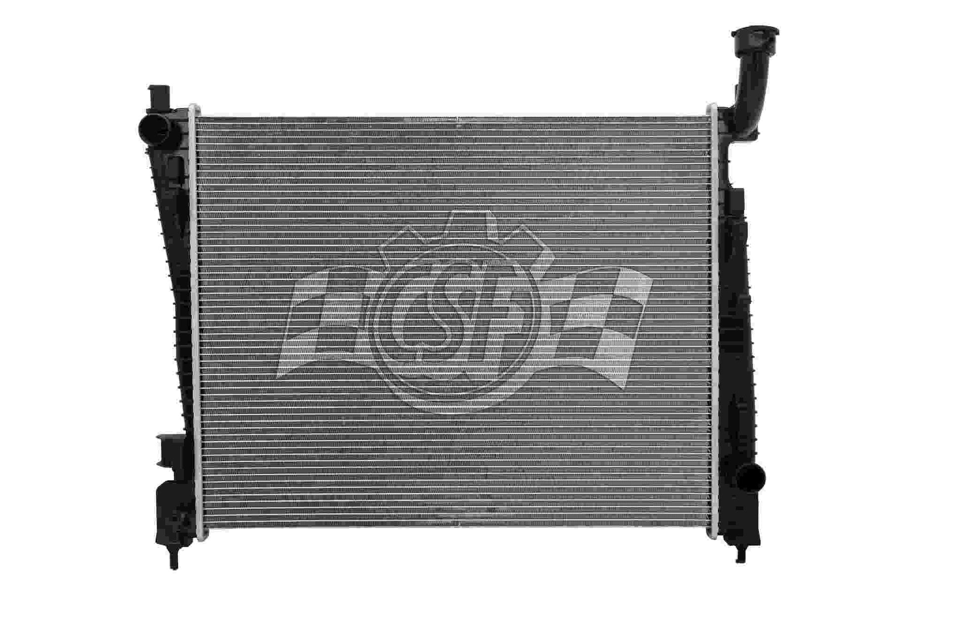 Front View of Radiator CSF 3543