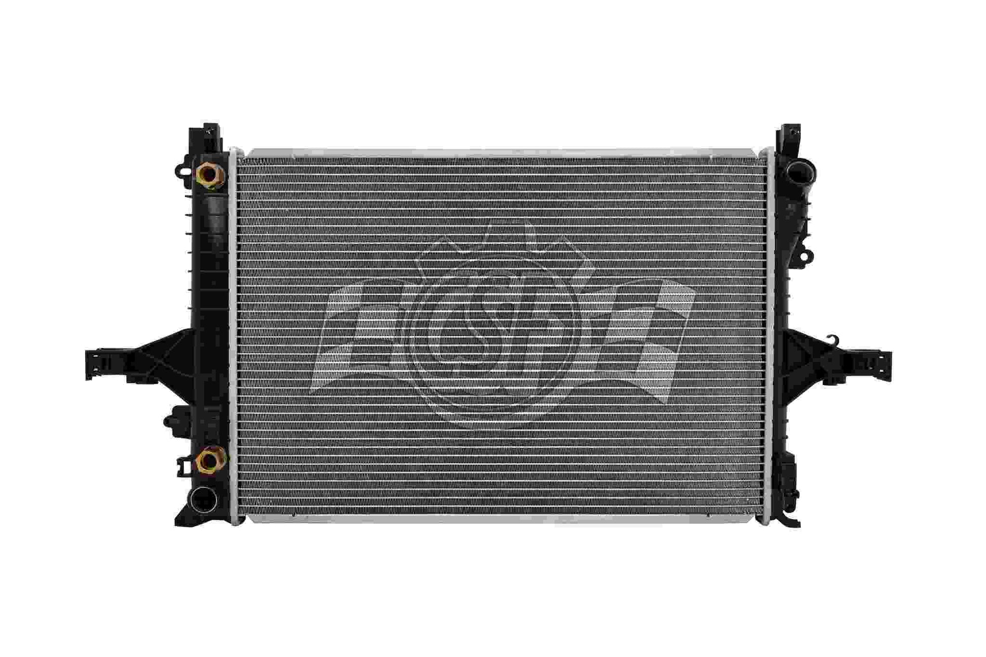 Front View of Radiator CSF 3566