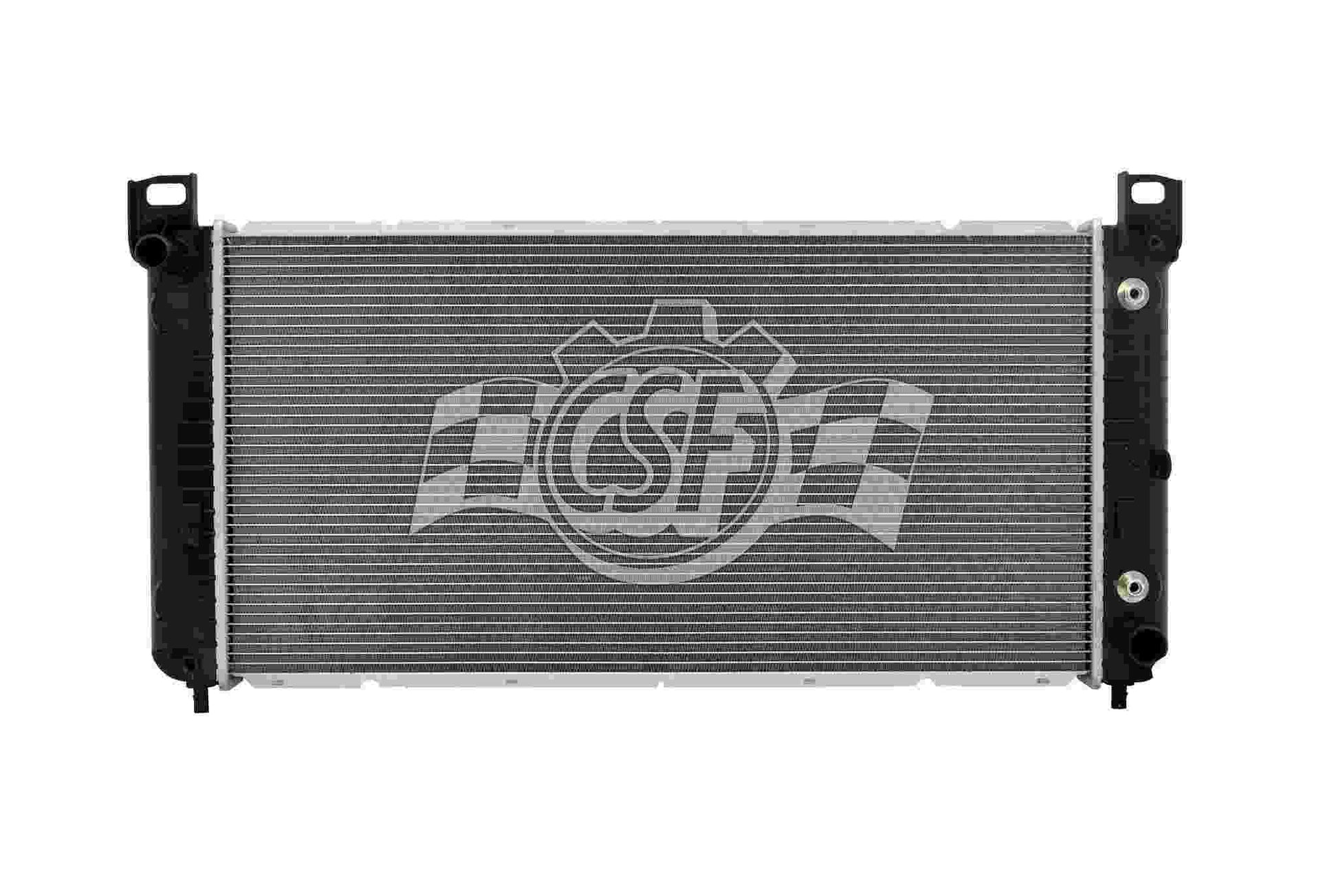 Front View of Radiator CSF 3653