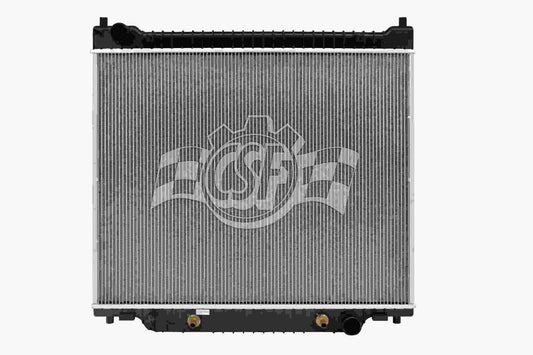 Front View of Radiator CSF 3673