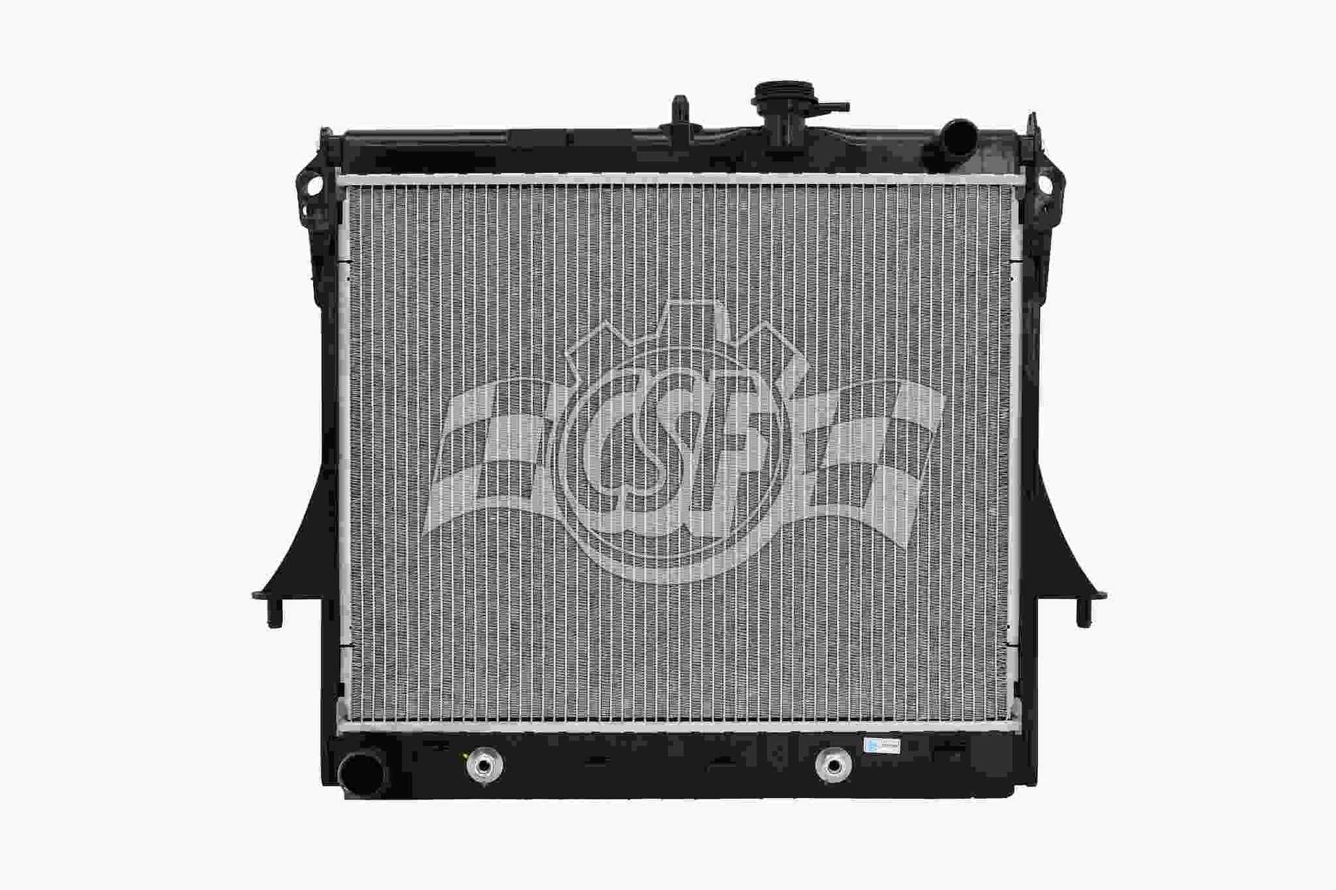 Front View of Radiator CSF 3720