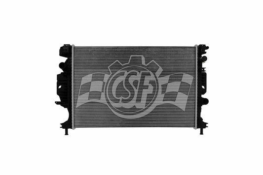 Front View of Radiator CSF 3807