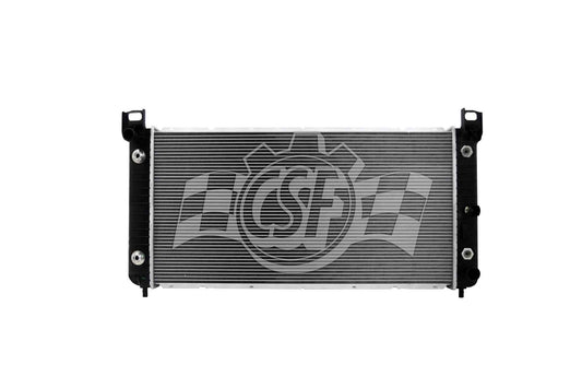 Front View of Radiator CSF 3831