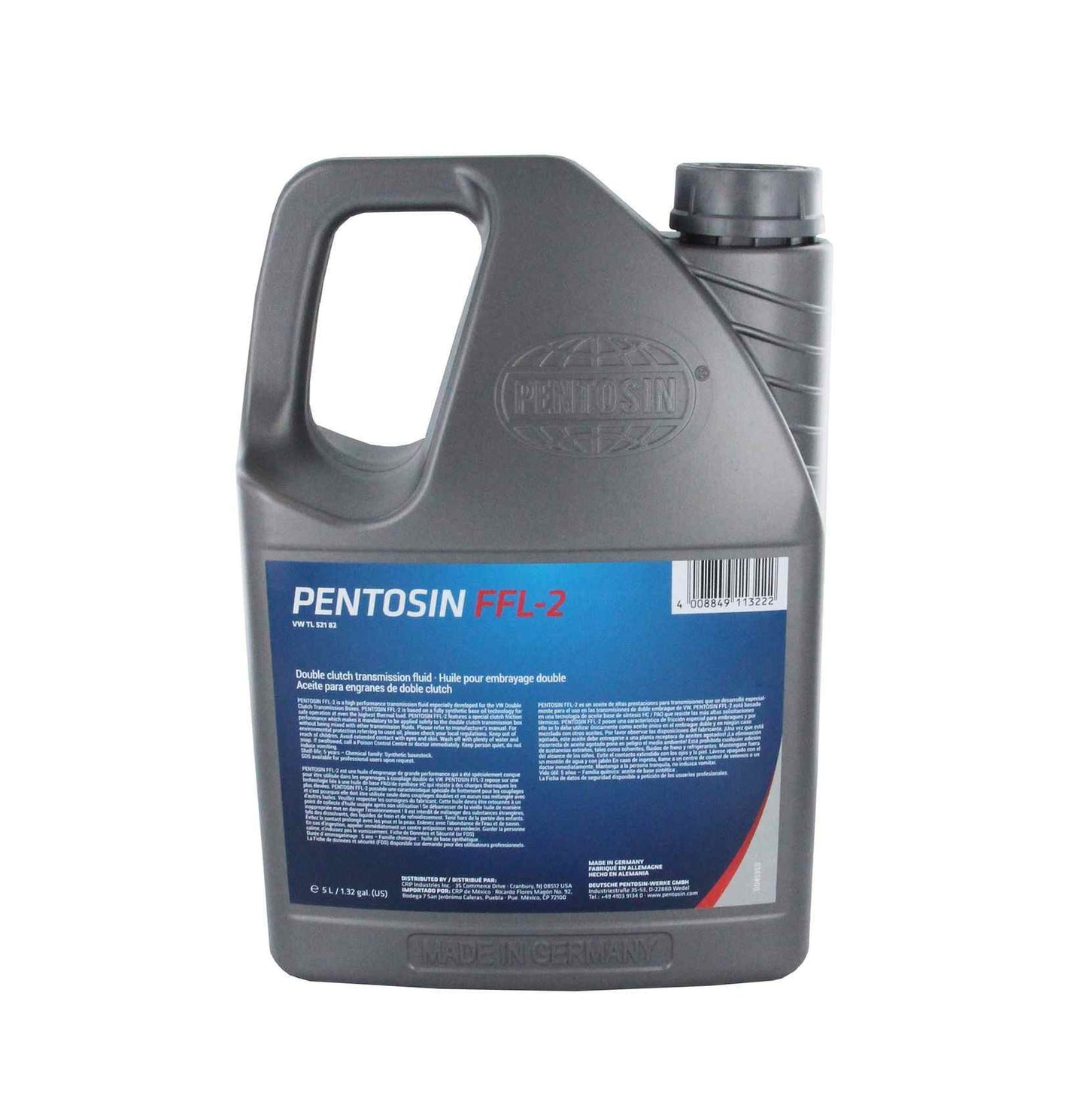 Back View of Automatic Dual Clutch Transmission Fluid CRP 8038207