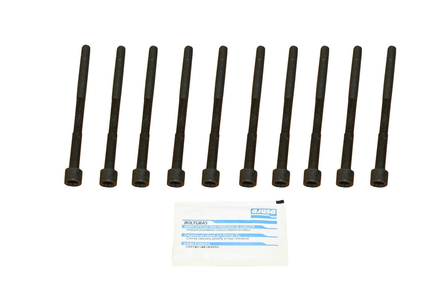 Front View of Engine Cylinder Head Bolt Set CRP 81045600