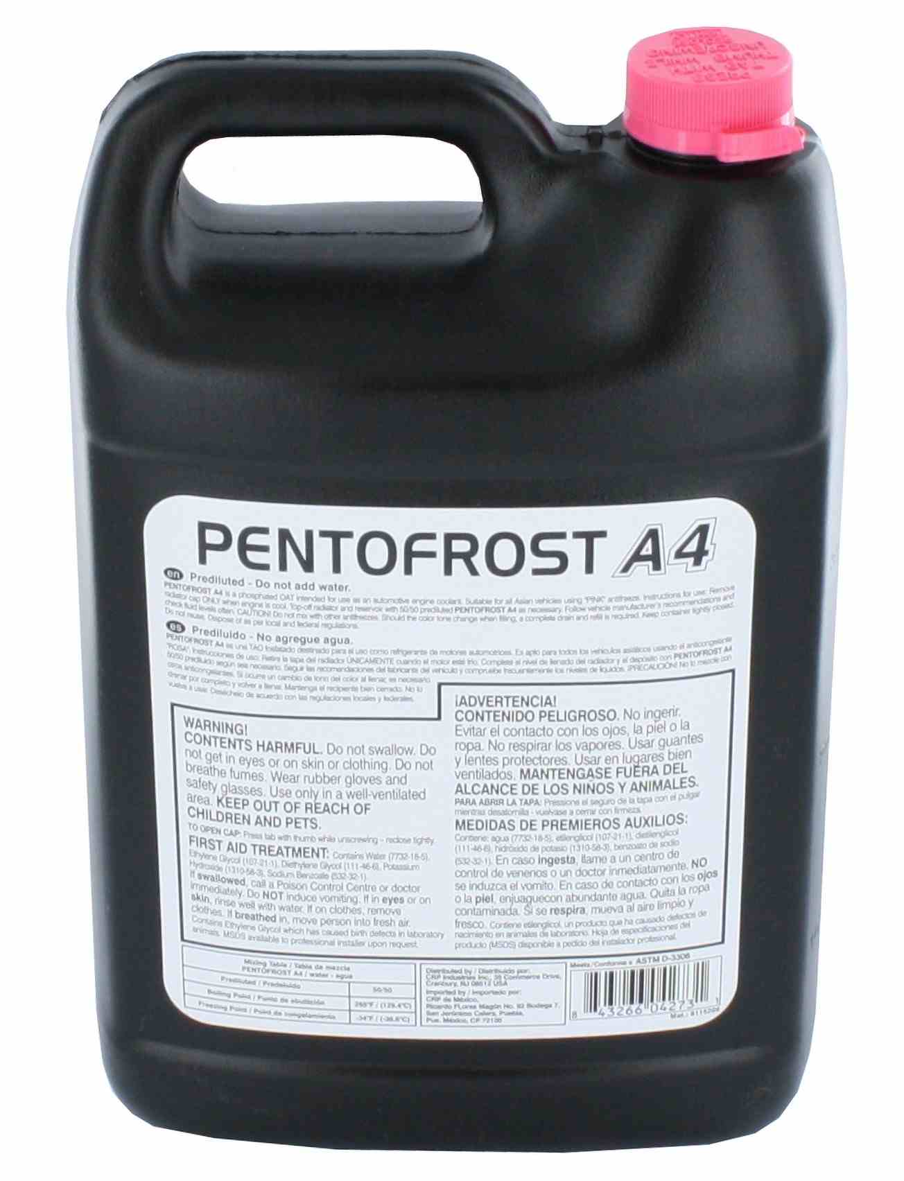 Back View of Engine Coolant / Antifreeze CRP 8115209