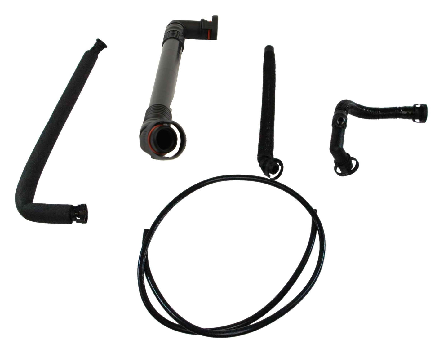 Left View of Engine Crankcase Breather Hose Kit CRP ABK0130