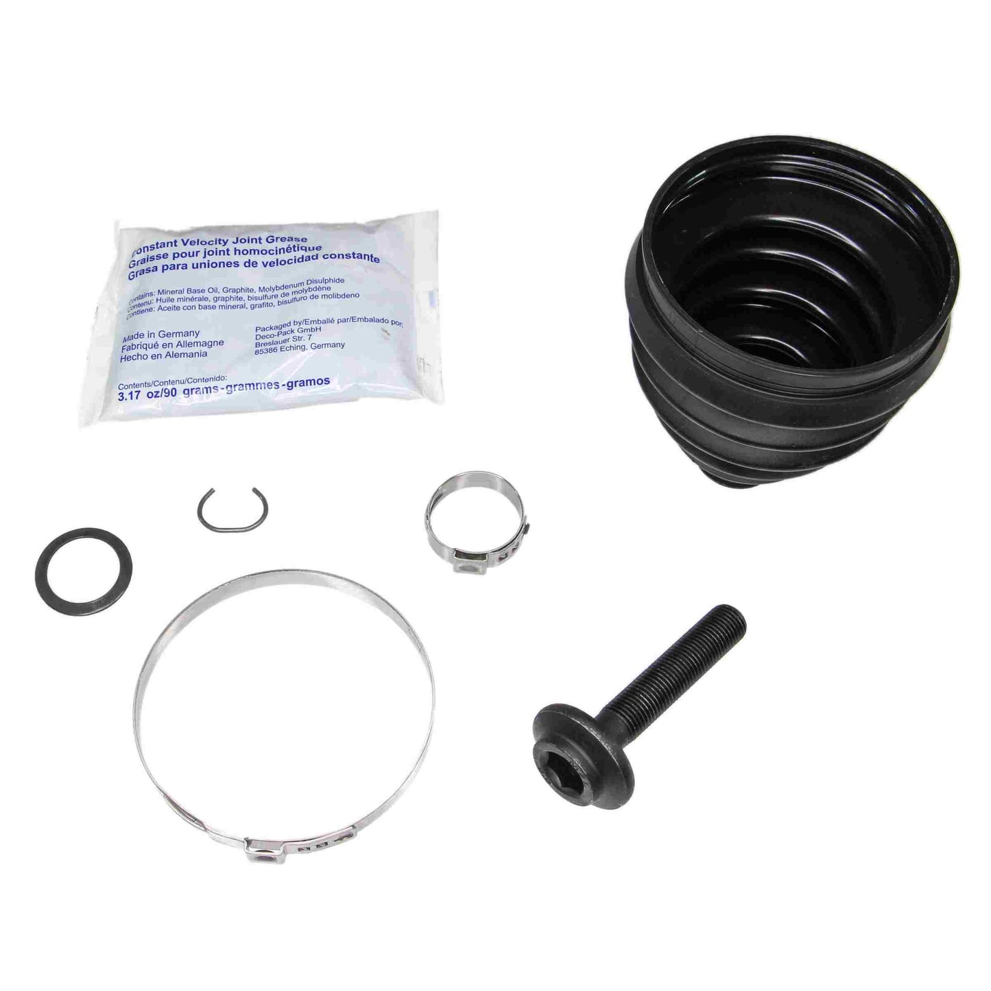 Left View of Front CV Joint Boot Kit CRP BKN0011P