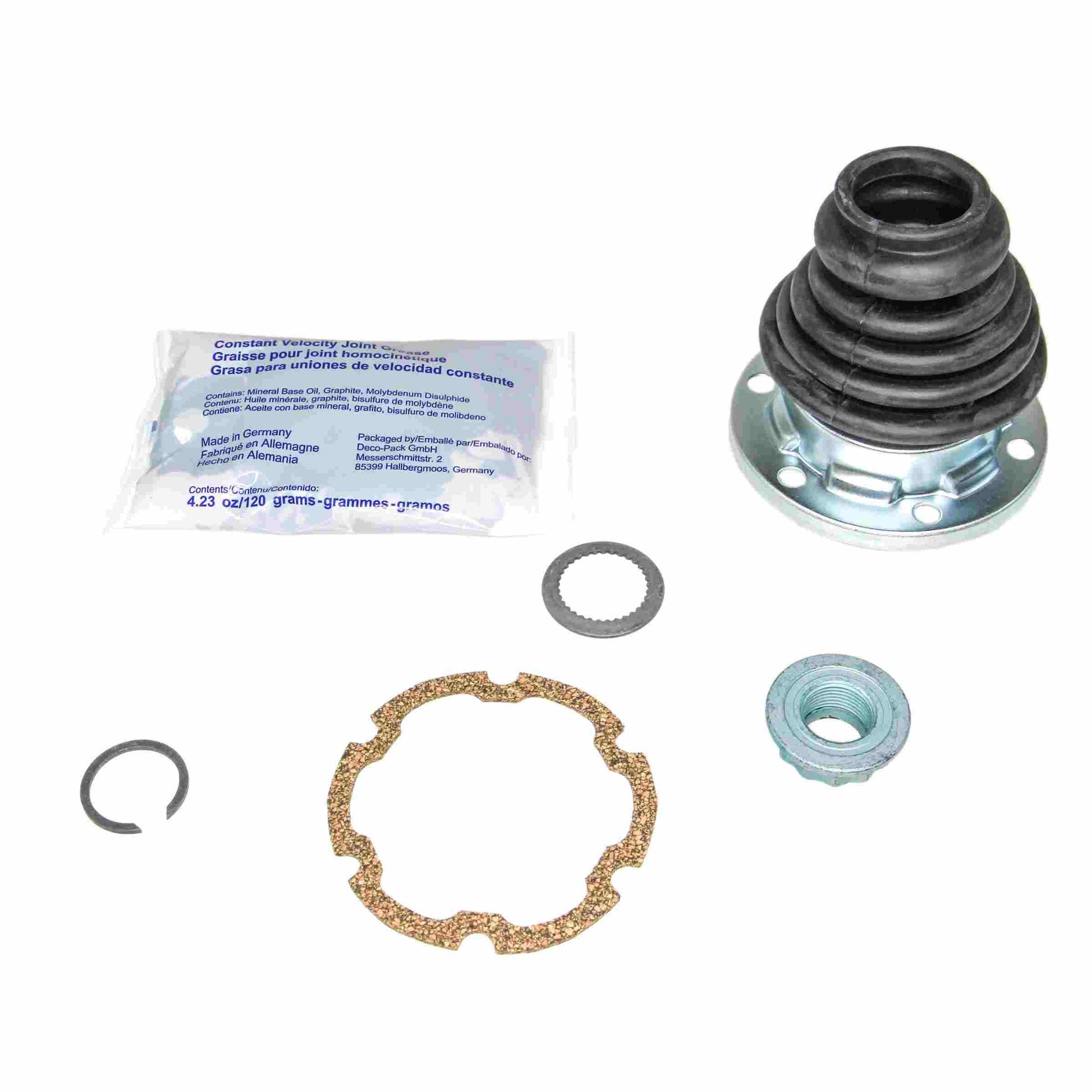 Front View of Front Right CV Joint Boot Kit CRP BKN0028R