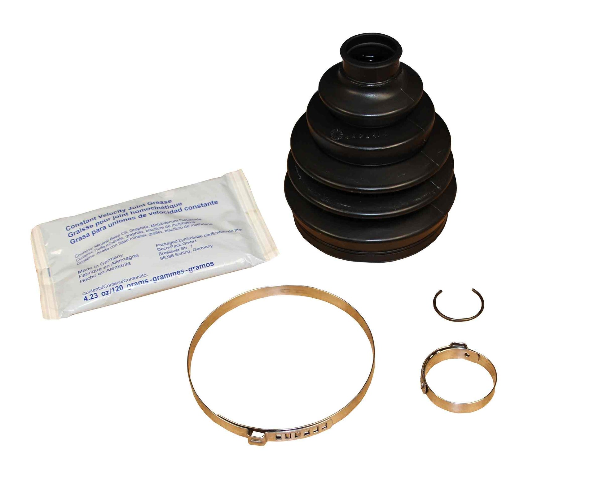 Front View of Front Right CV Joint Boot Kit CRP BKN0121