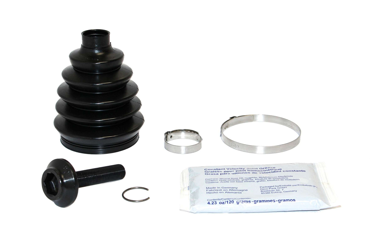 Front View of Front CV Joint Boot Kit CRP BKN0134