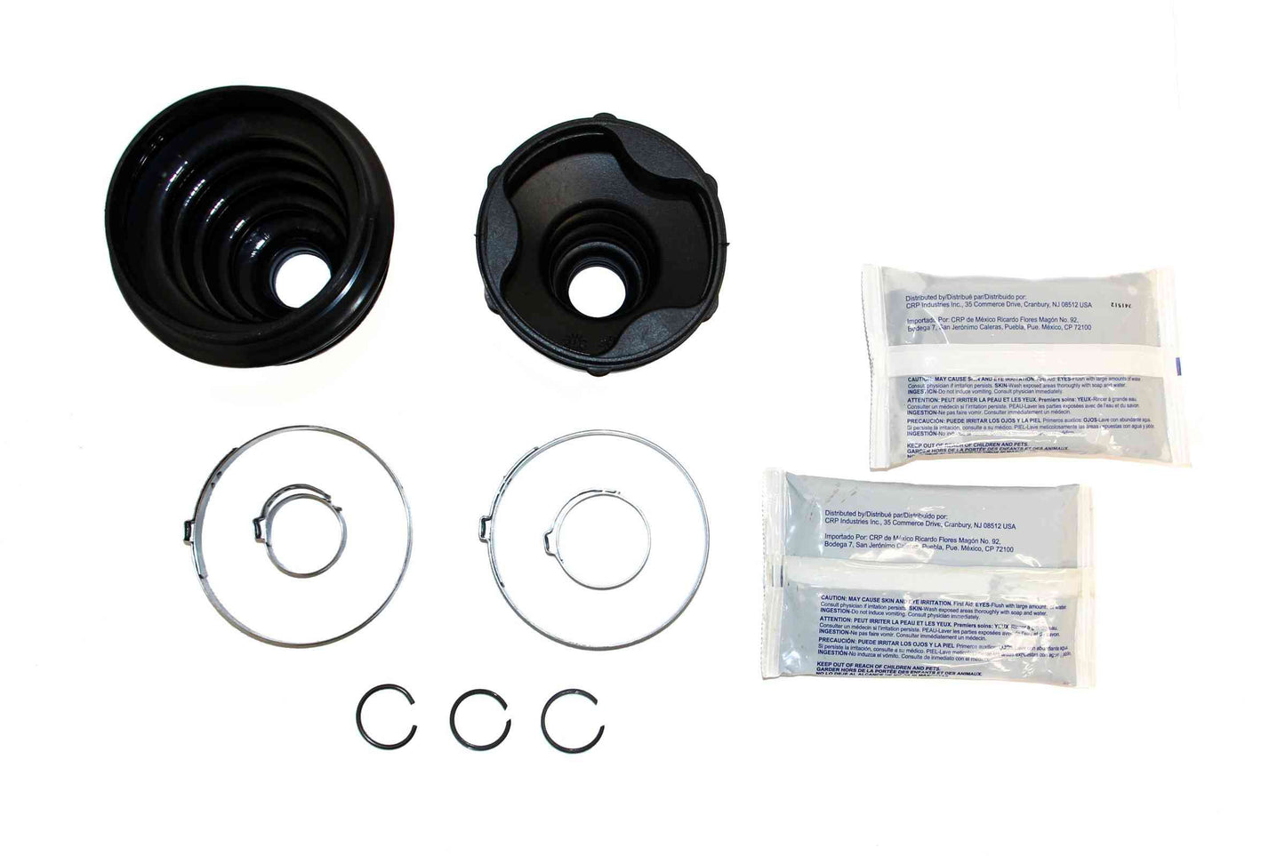 Bottom View of Front CV Joint Boot Kit CRP BKN0144