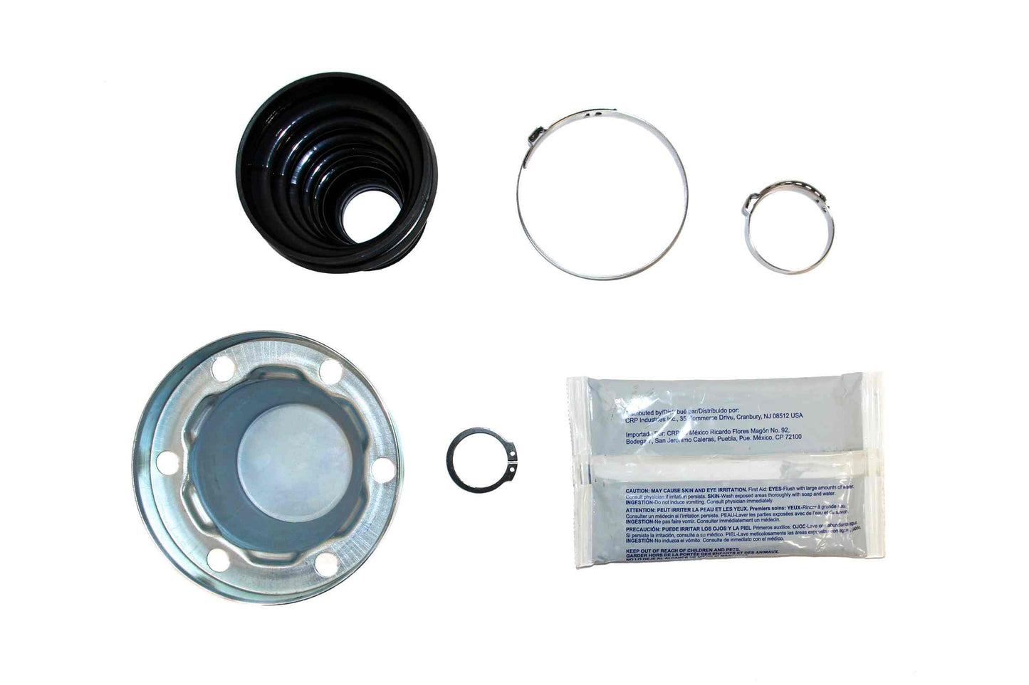 Bottom View of Front CV Joint Boot Kit CRP BKN0160