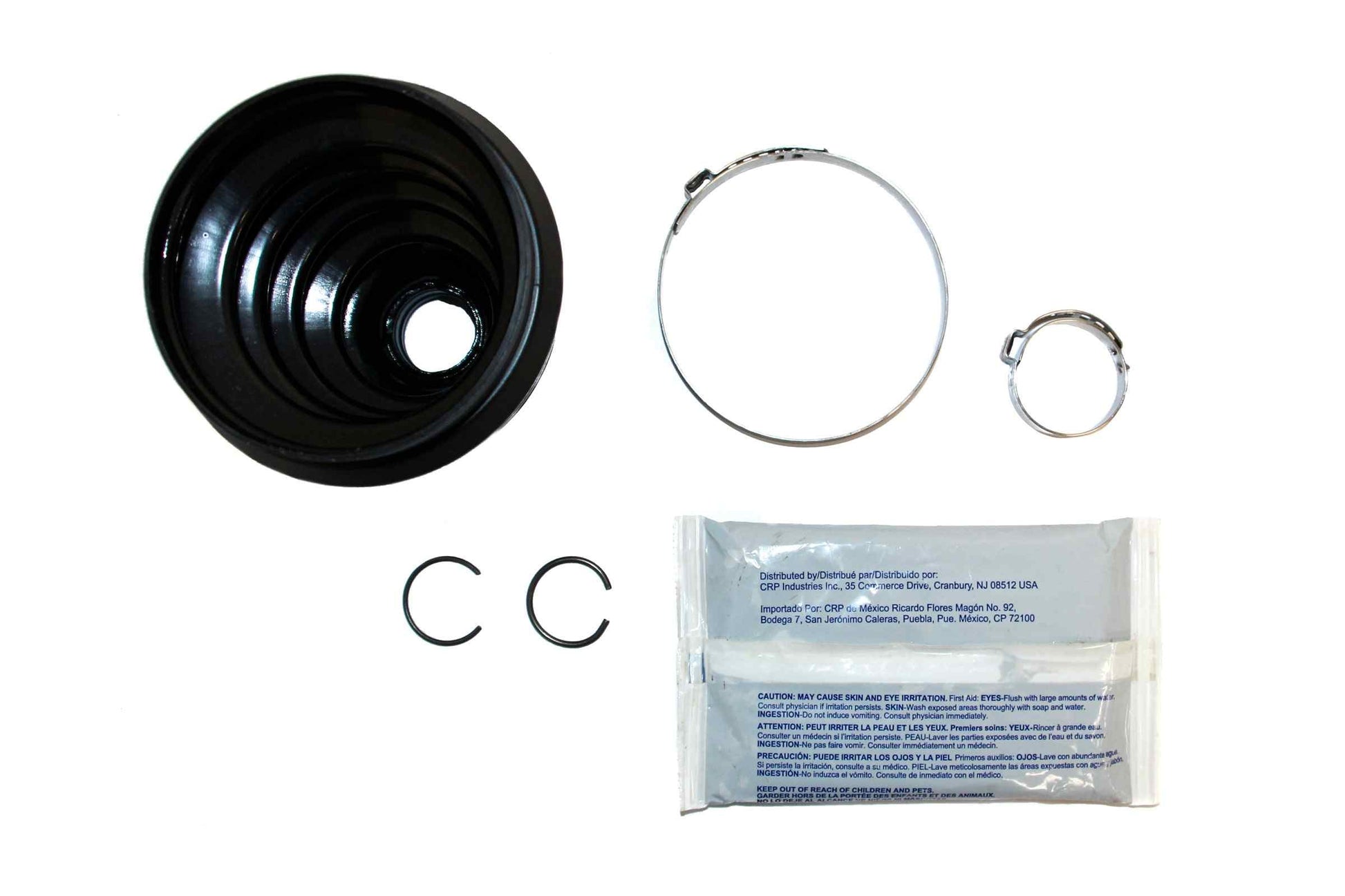 Bottom View of Front CV Joint Boot Kit CRP BKN0176