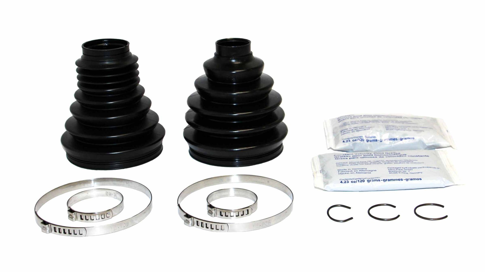 Front View of Front CV Joint Boot Kit CRP BKN0185