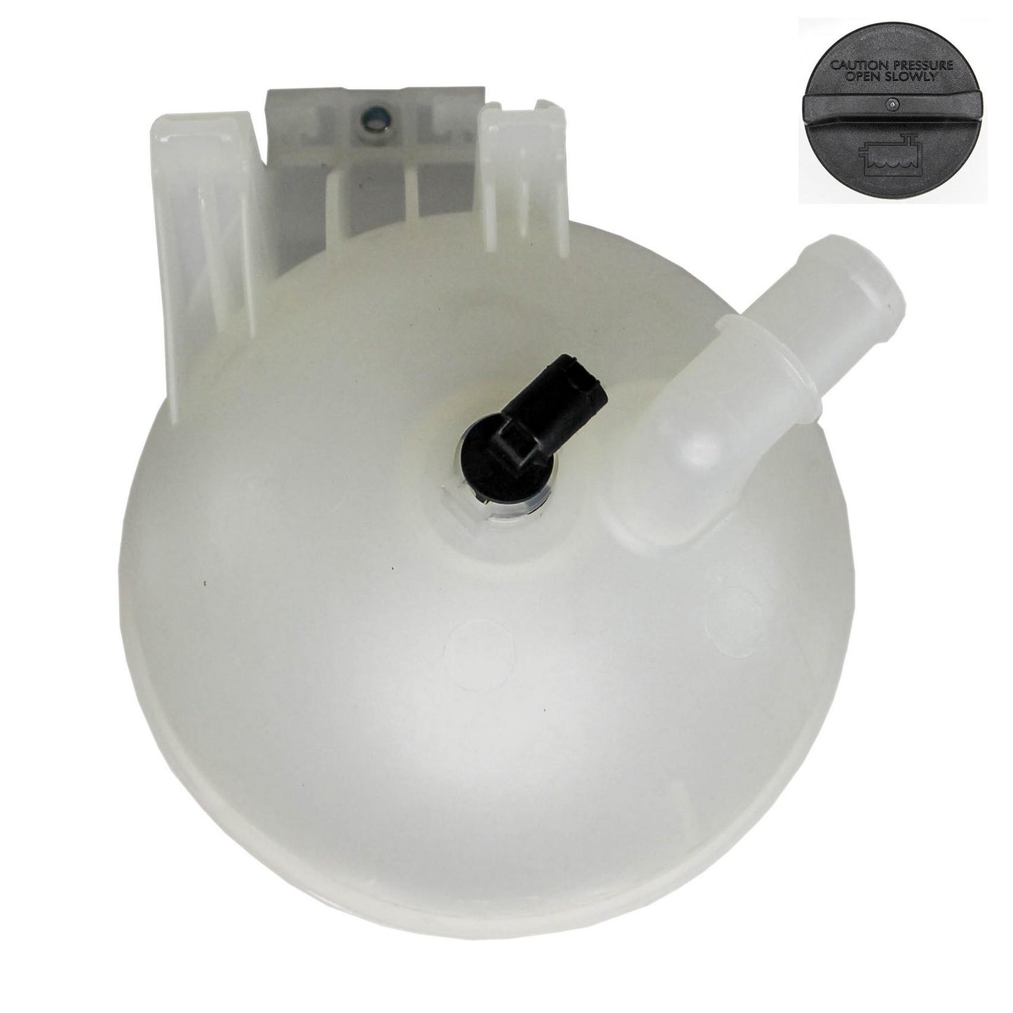 Top View of Engine Coolant Reservoir Kit CRP EPK0143