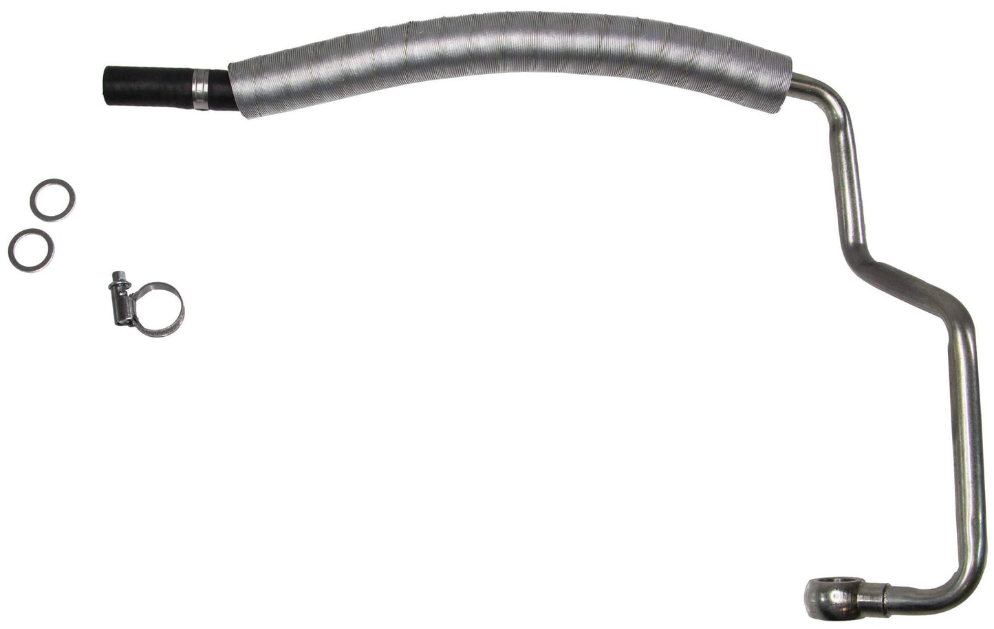 Bottom View of Power Steering Return Hose CRP PSH0139