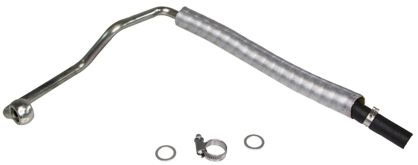 Front View of Power Steering Return Hose CRP PSH0139