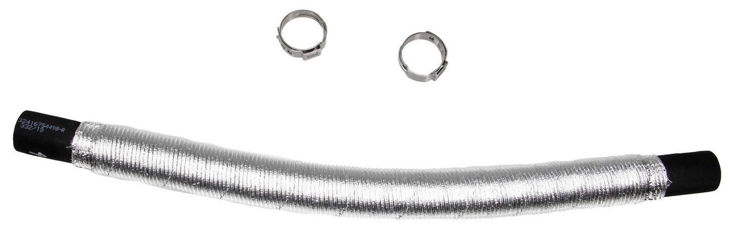 Bottom View of Power Steering Reservoir Hose CRP PSH0159