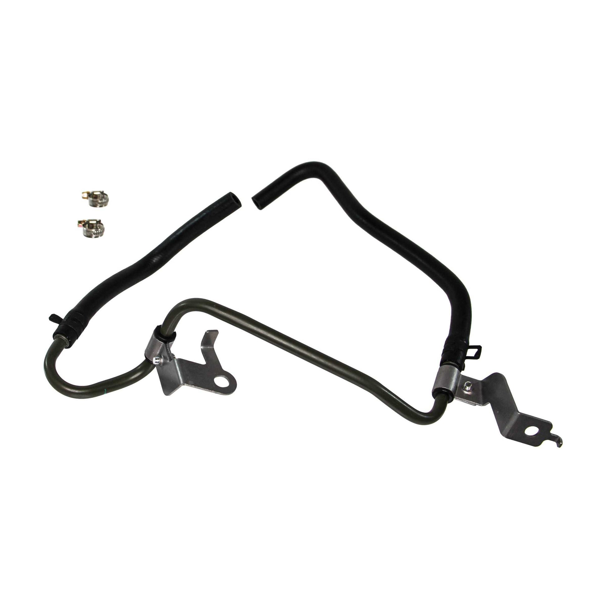 Back View of Power Steering Return Line Hose Assembly CRP PSH0517