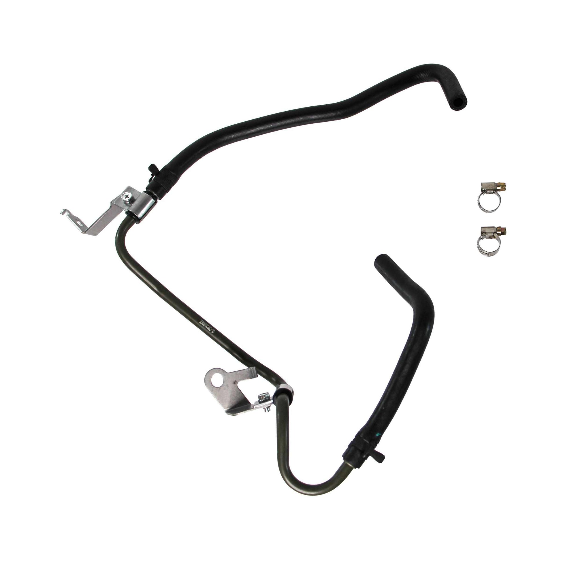 Bottom View of Power Steering Return Line Hose Assembly CRP PSH0517