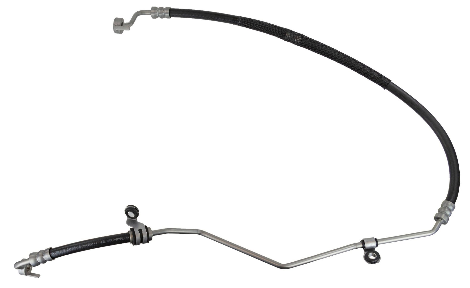 Bottom View of Power Steering Pressure Hose CRP PSH0572