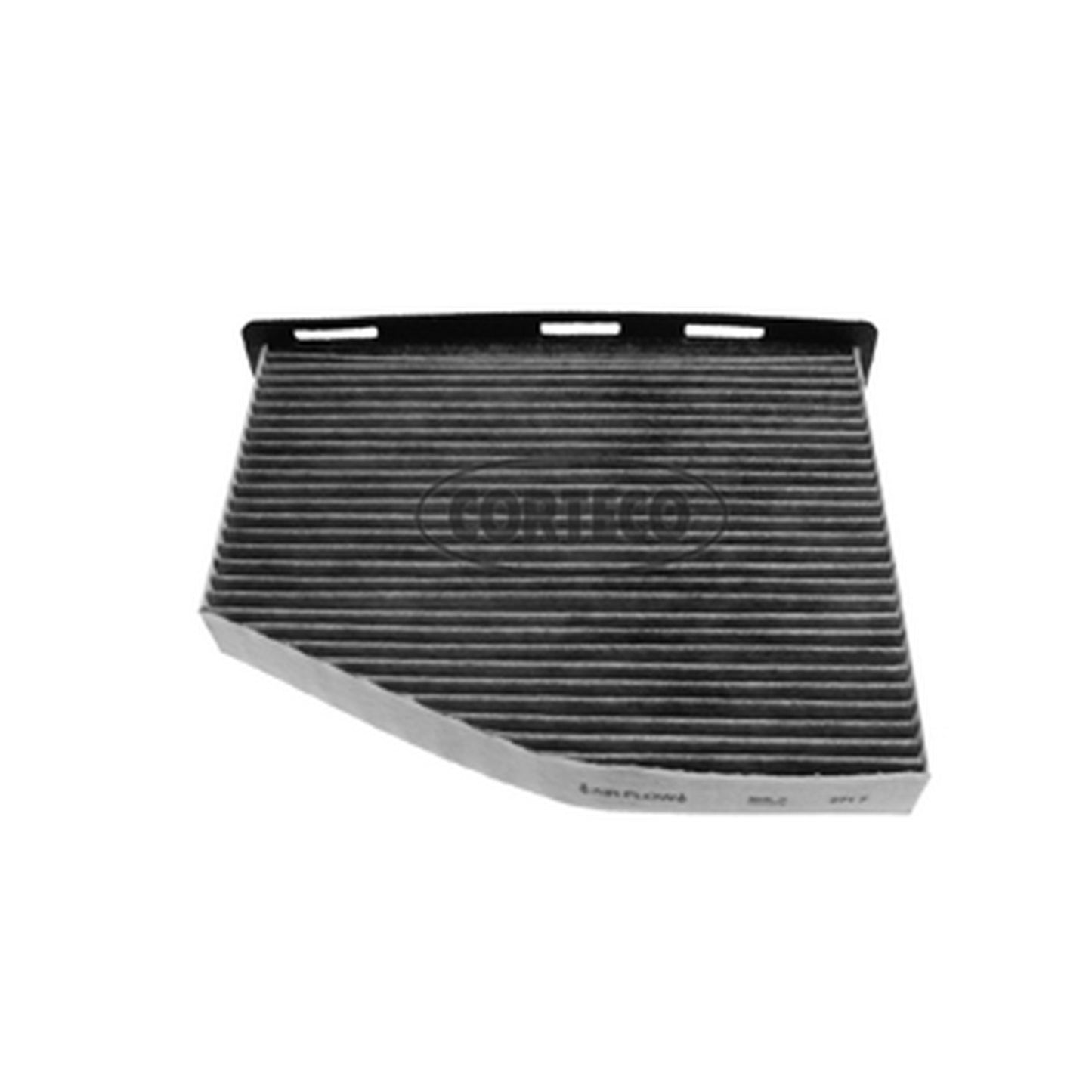 Front View of Cabin Air Filter CORTECO 21653008