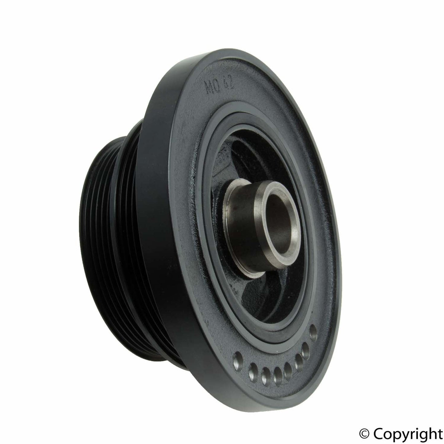 Top View of Engine Crankshaft Pulley CORTECO 80001100