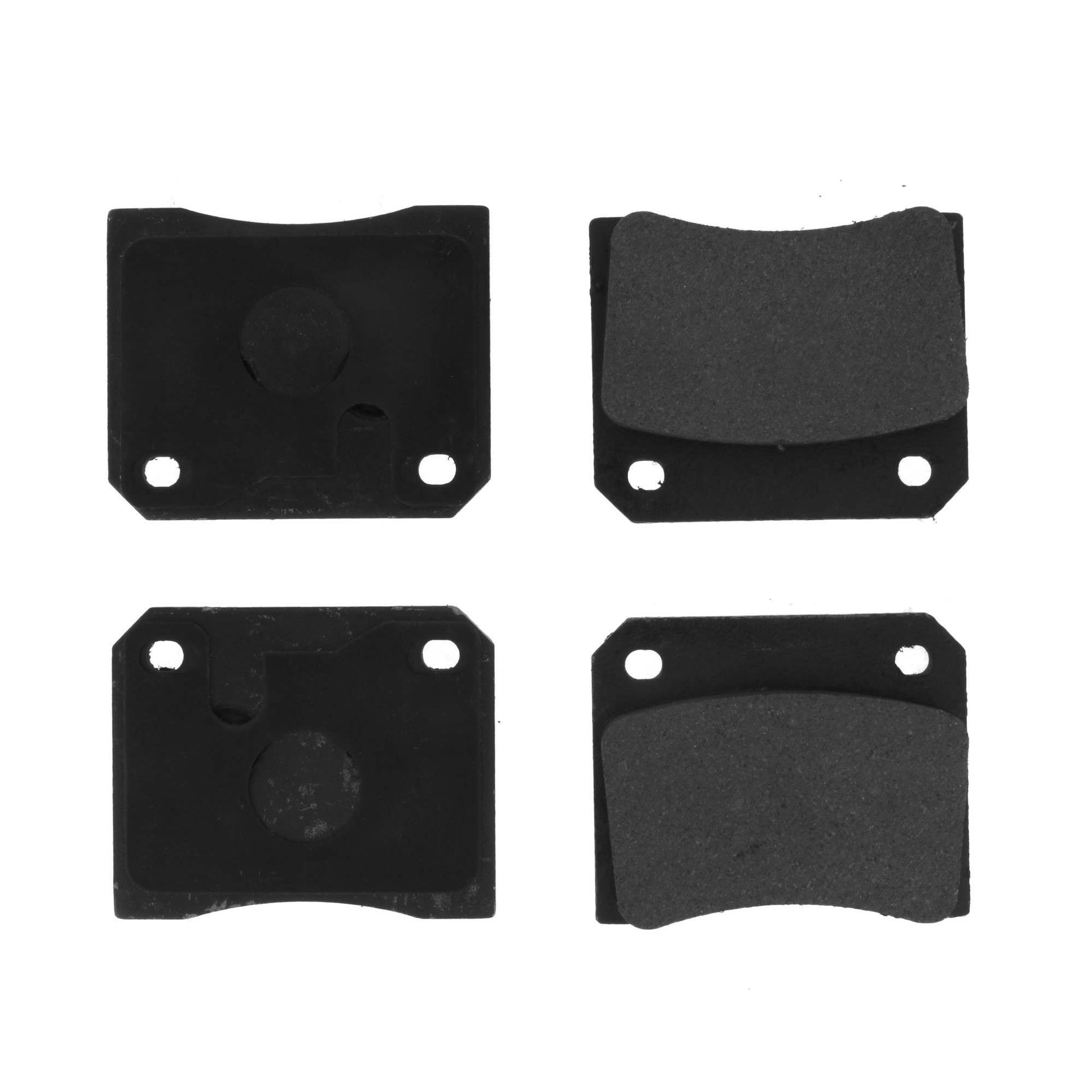 Top View of Rear Disc Brake Pad Set CENTRIC 102.00090