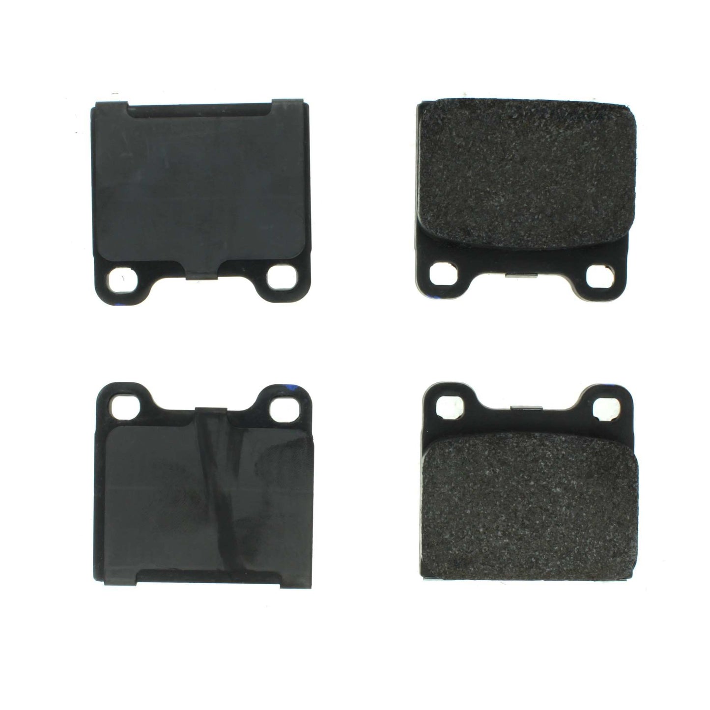 Top View of Rear Disc Brake Pad Set CENTRIC 102.00310