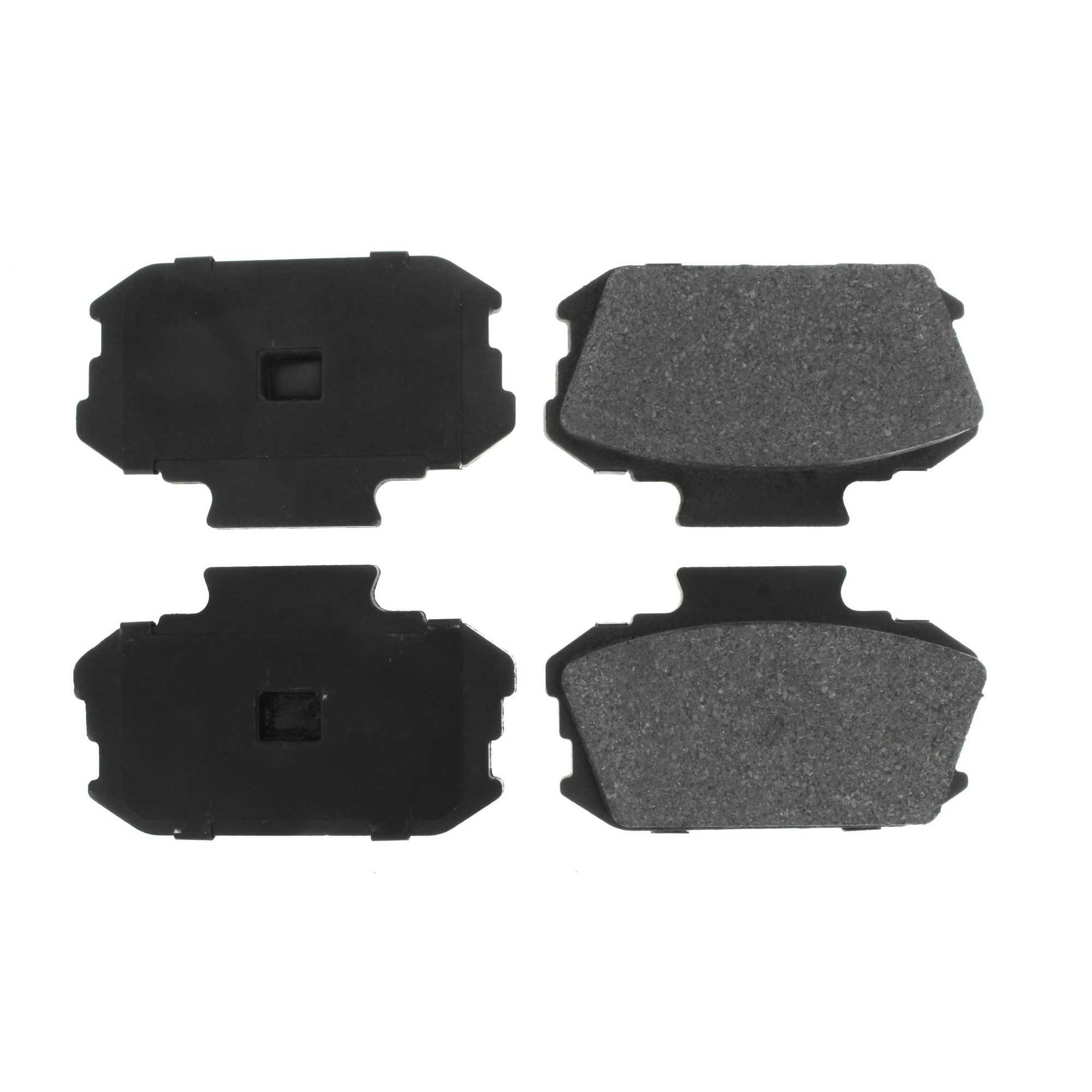 Top View of Front Disc Brake Pad Set CENTRIC 102.00370