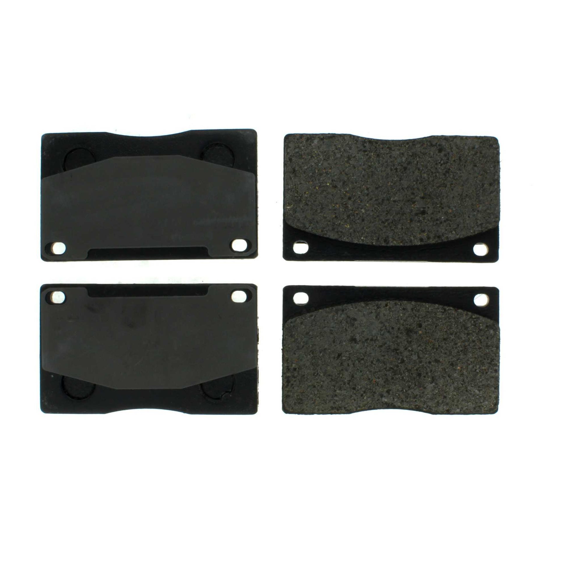 Top View of Front Disc Brake Pad Set CENTRIC 102.01350