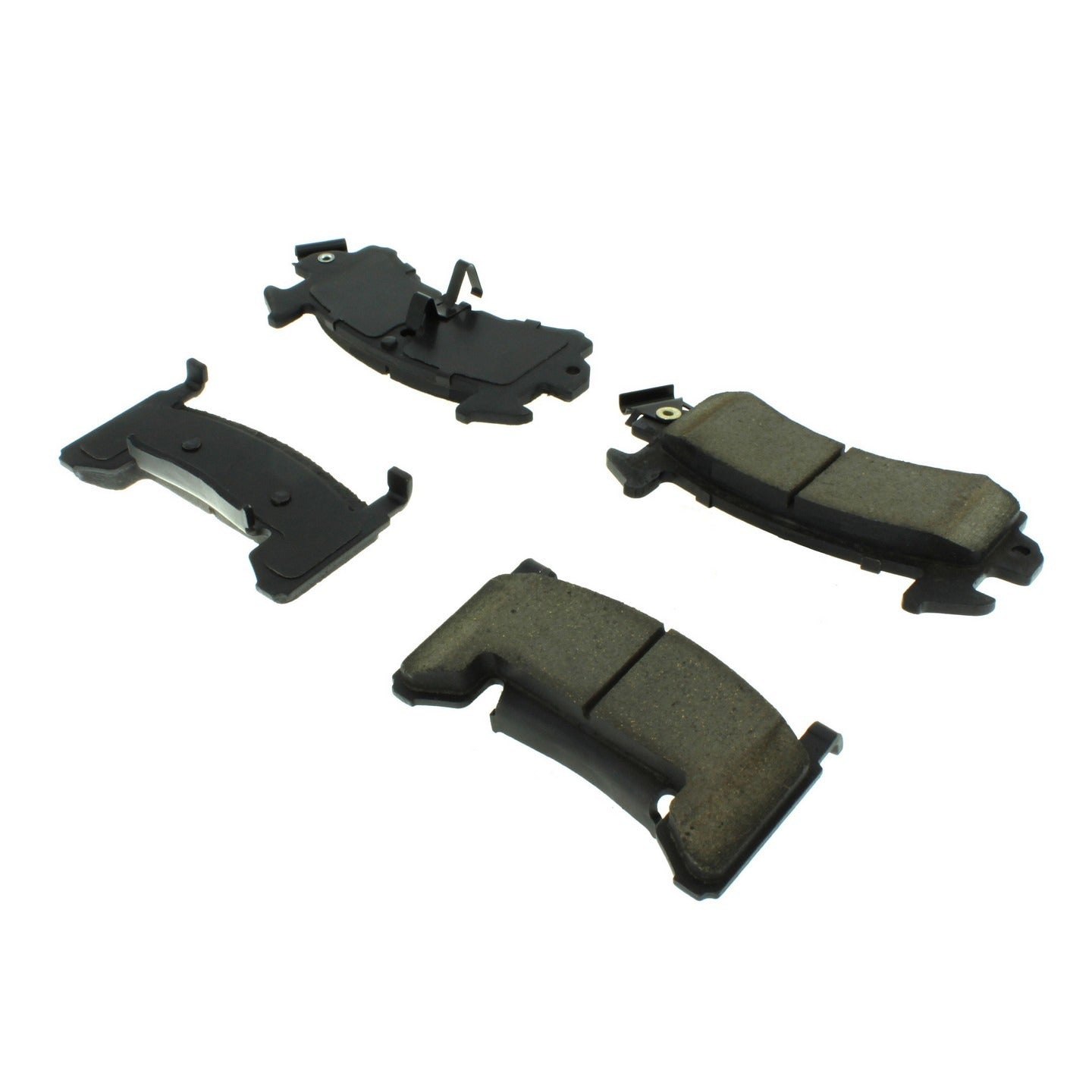 Angle View of Front Disc Brake Pad Set CENTRIC 102.01540