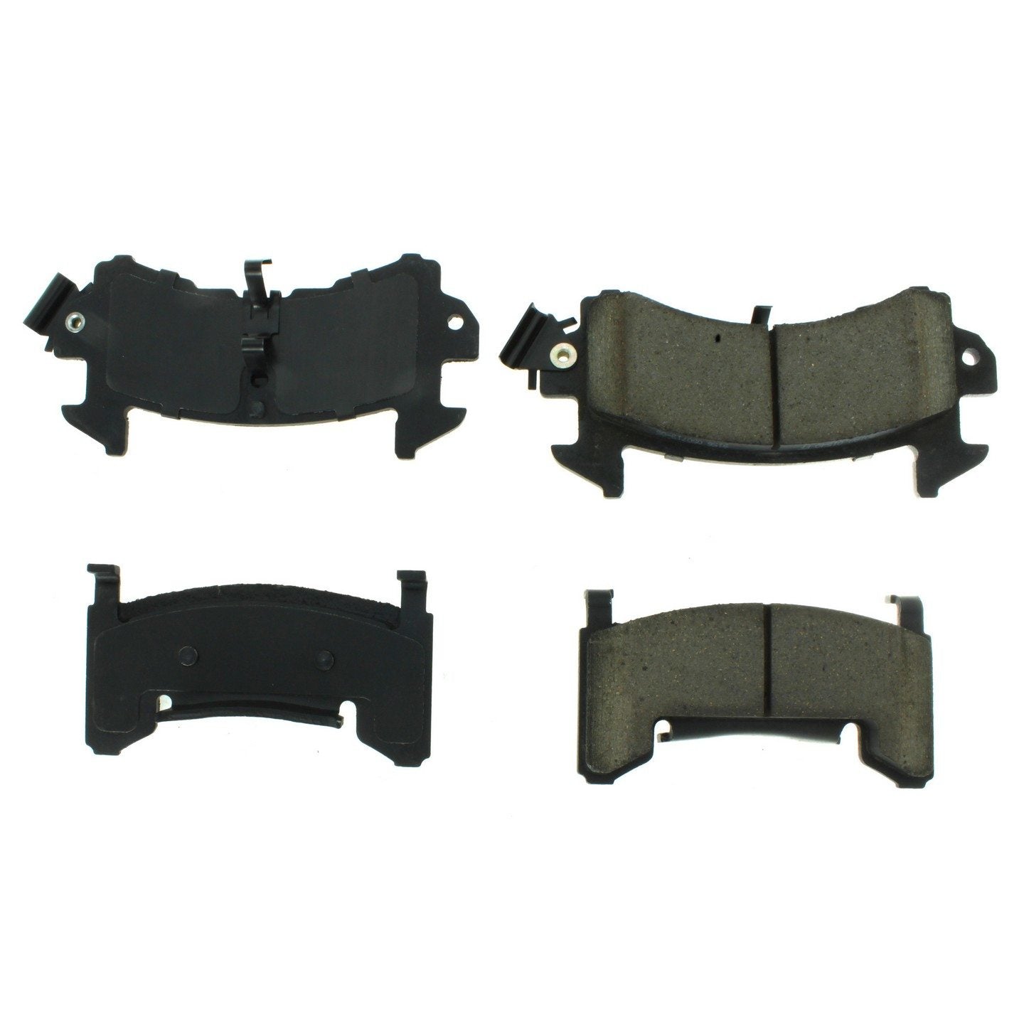 Top View of Front Disc Brake Pad Set CENTRIC 102.01540