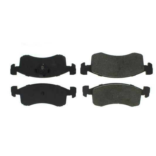 Top View of Front Disc Brake Pad Set CENTRIC 102.02200