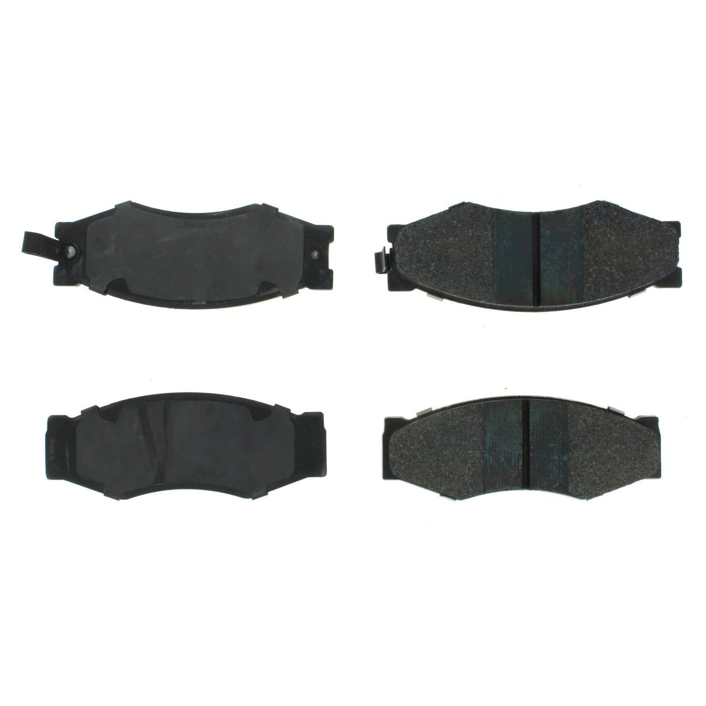 Top View of Front Disc Brake Pad Set CENTRIC 102.02660