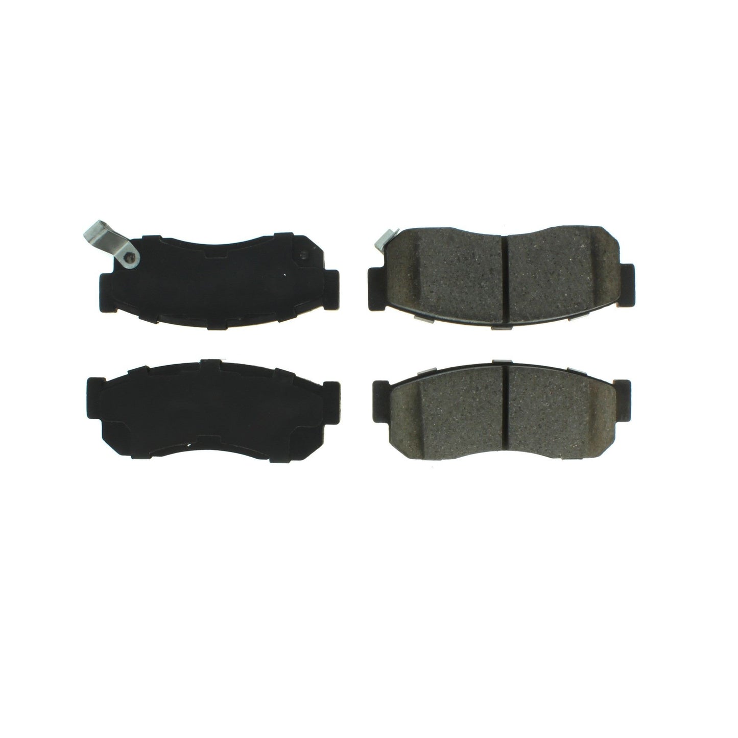 Top View of Front Disc Brake Pad Set CENTRIC 102.02750